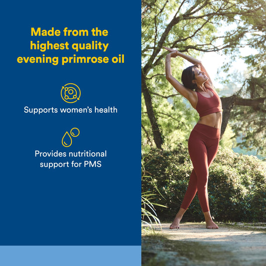 Natural Factors Omega Factors Ultra Prim capsules offer omega-6 GLA support.