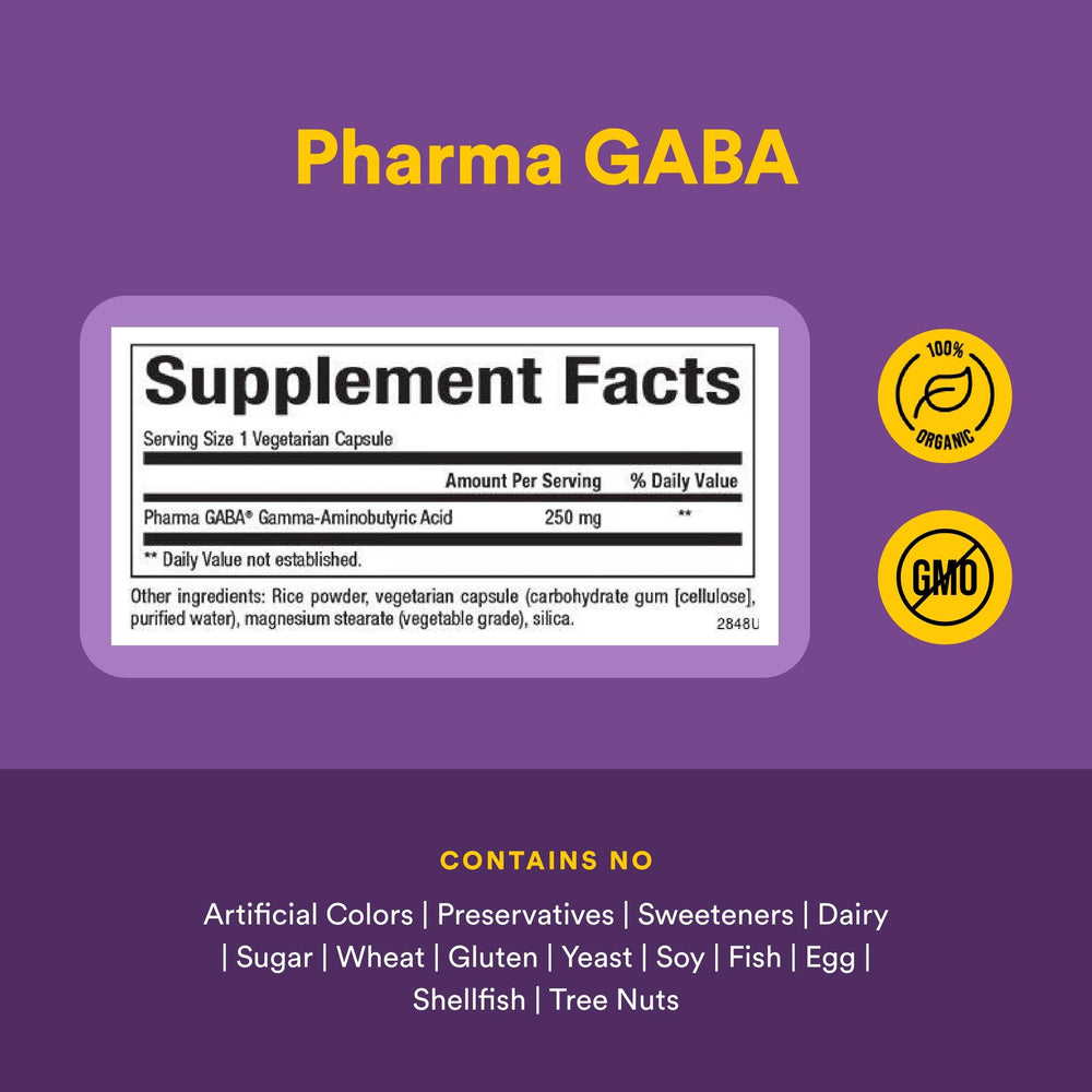 Natural Factors Pharma GABA tablets being chewed demonstrate easy intake