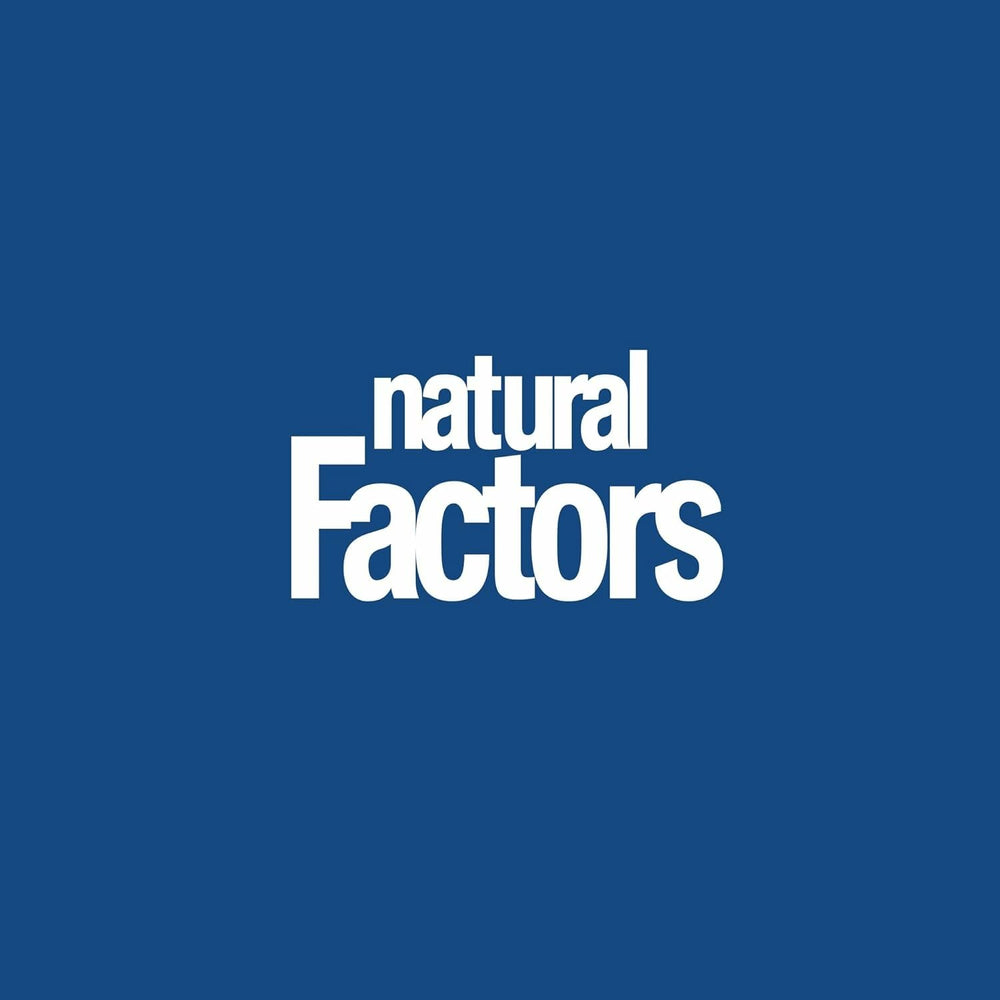 Natural Factors Quercetin bottle with packaging signals convenient daily use.