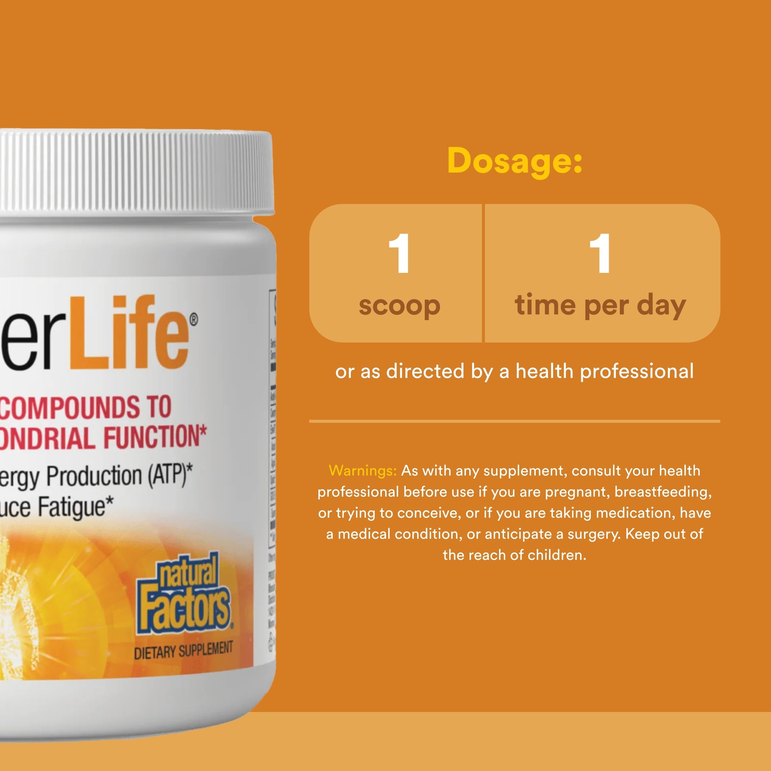 RegenerLife label and jar highlighting clean ingredients and non-GMO quality.