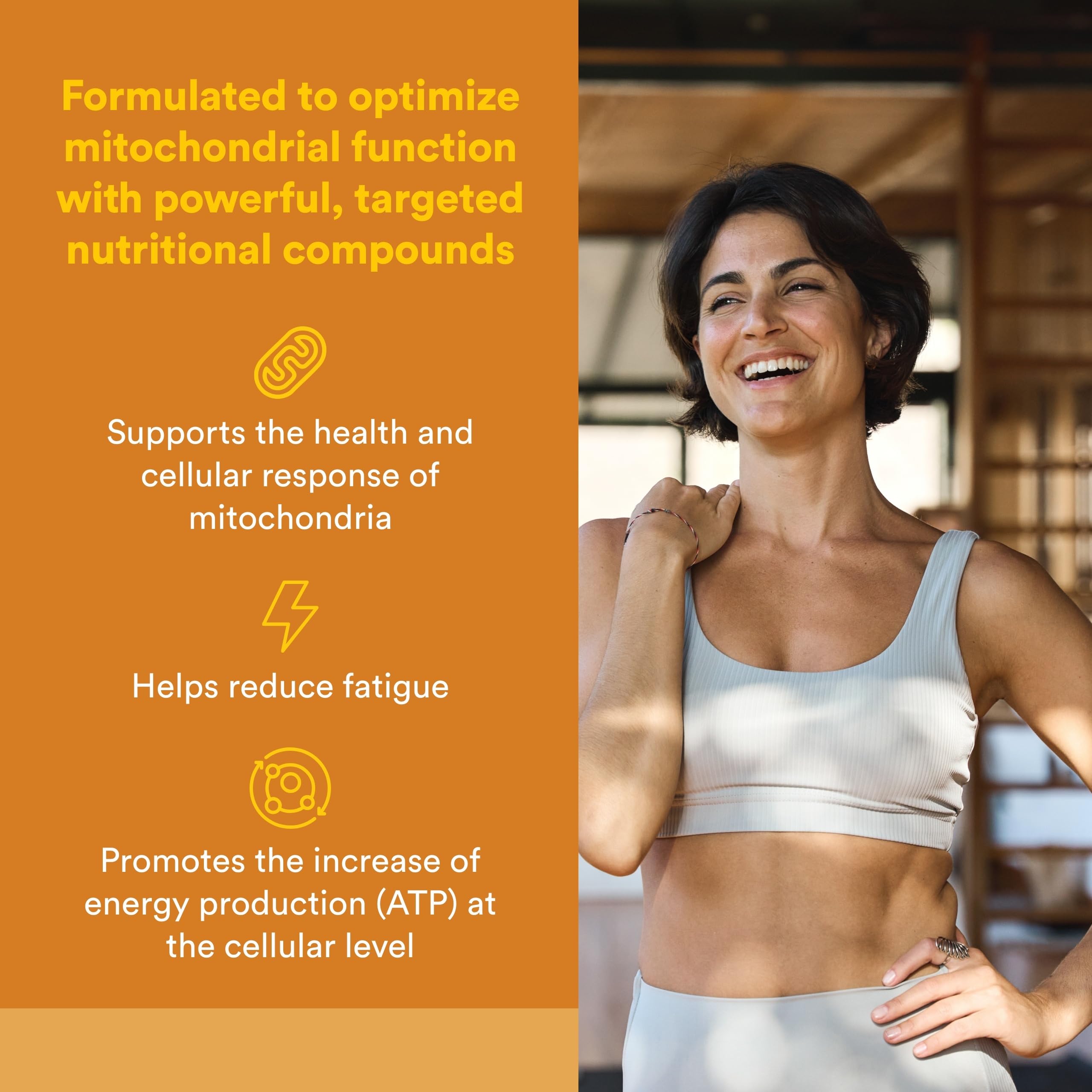 RegenerLife tropical drink in glass showing easy mix for on-the-go vitality.