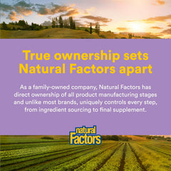 Natural Factors Total Body Collagen serving guide showing 38 servings per tub