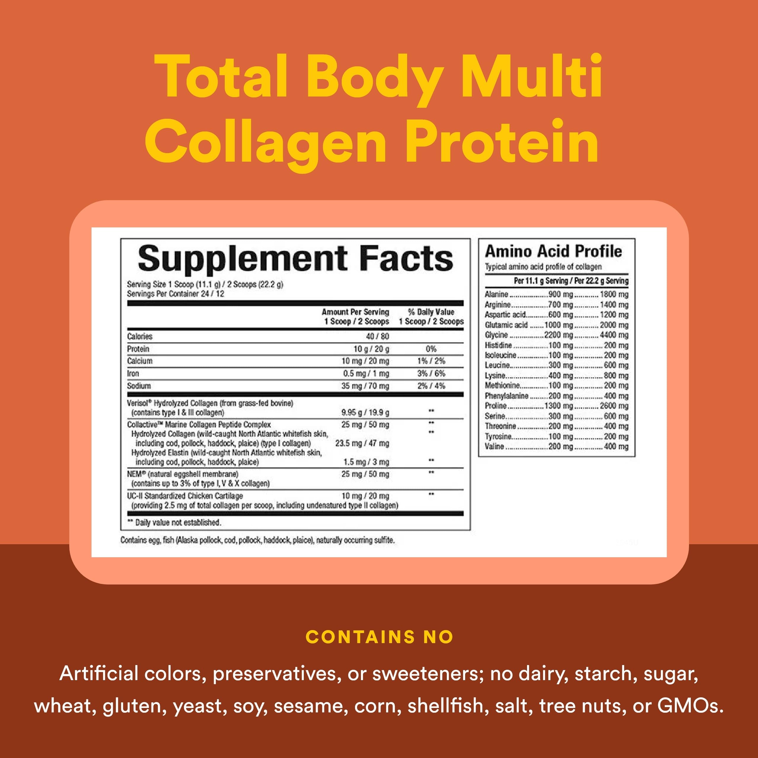 Natural Factors label close-up highlighting gluten-free and non-GMO attributes for clean dietary support.