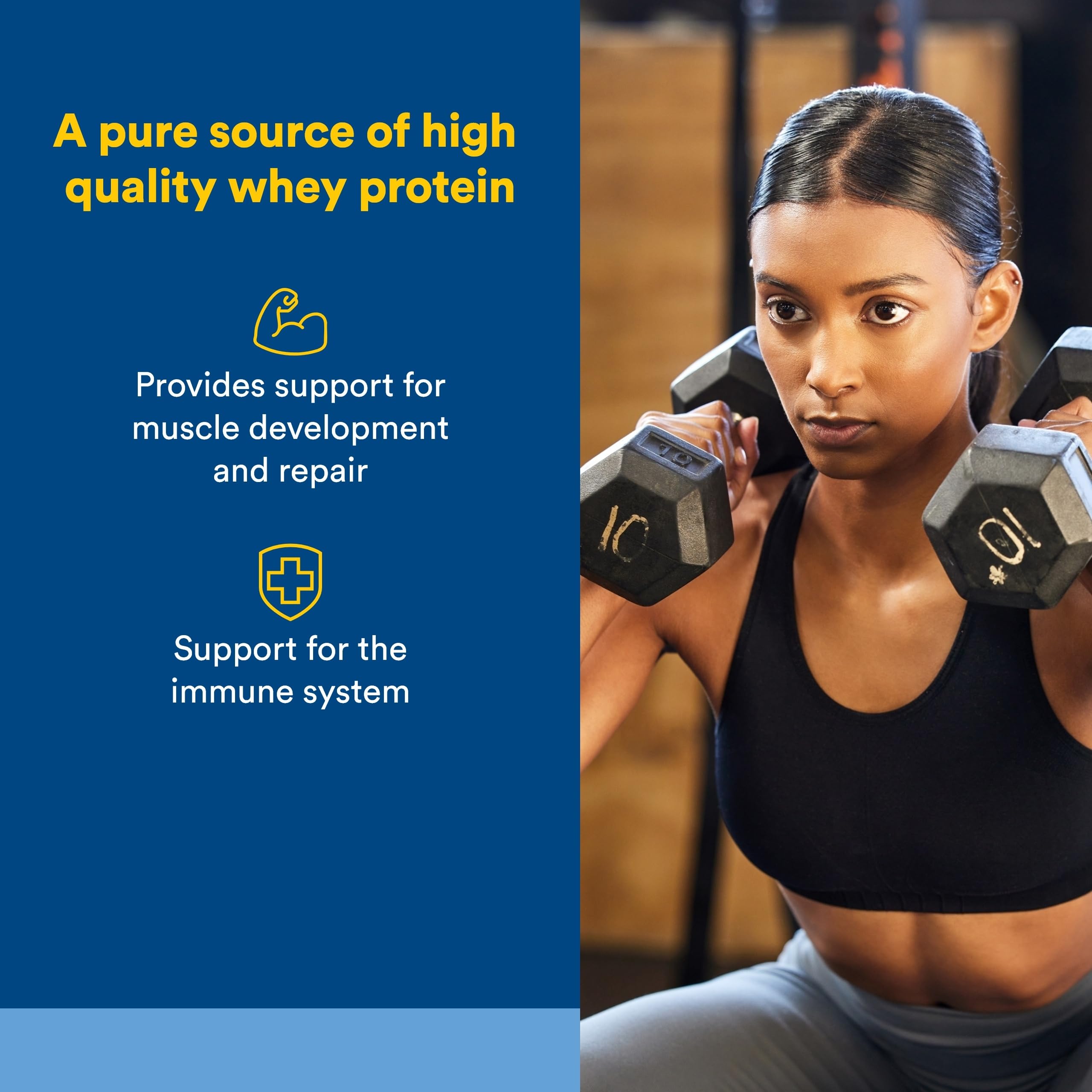 Natural Factors Whey Factors French Vanilla shaker cup mixed demonstrates quick post-workout protein.