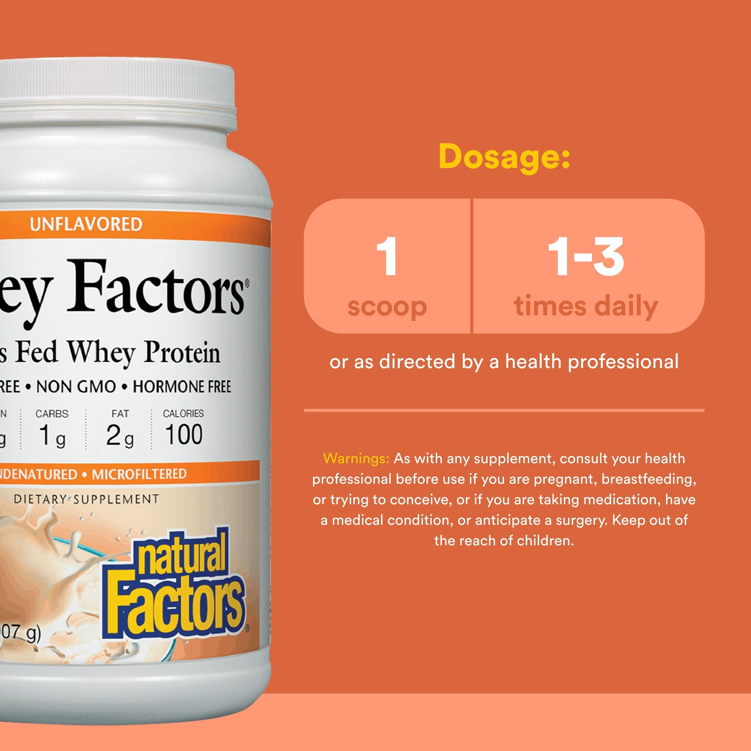 Natural Factors shaker cup blending whey powder for quick workouts
