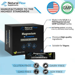 Natural Flow Magnesium stick pack ready for convenient nightly use