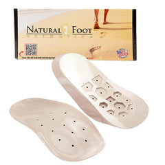 Natural Foot Orthotics Original Insoles provide arch support for better alignment.