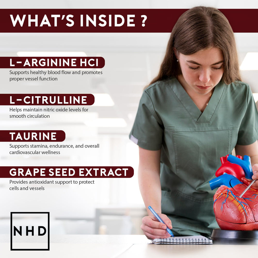 Natural Heart Doctor dissolving in water shows fast absorption.