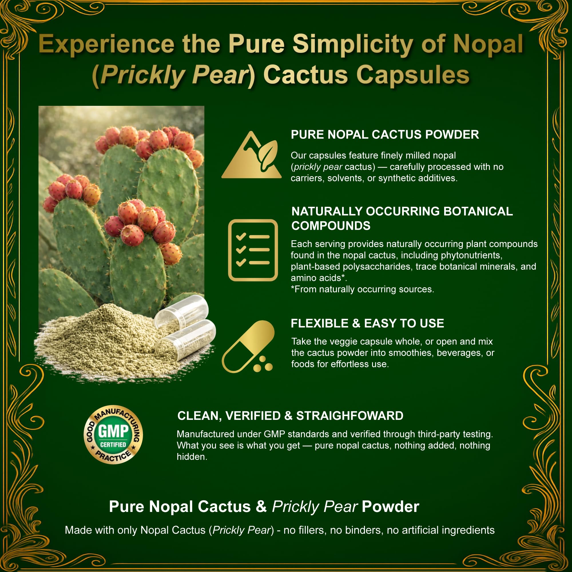 Natural Home Cures Nopal 4-bottle pack displayed for savings.