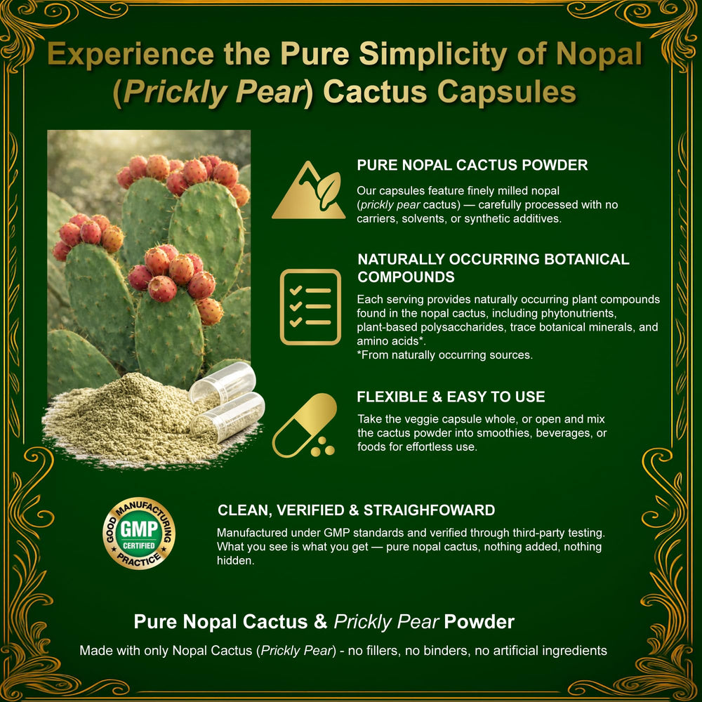 Natural Home Cures Nopal 4-bottle pack displayed for savings.
