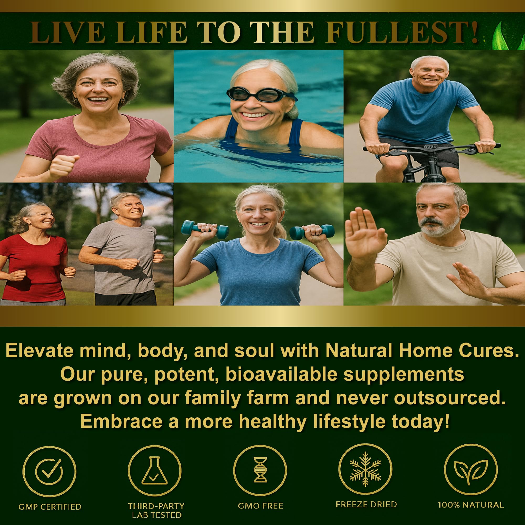 Natural Home Cures Nopal capsules beside smoothie ingredients ready.