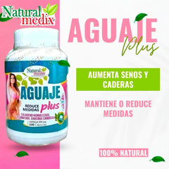 Natural Medix Aguaje Plus capsules for easy daily supplementation.