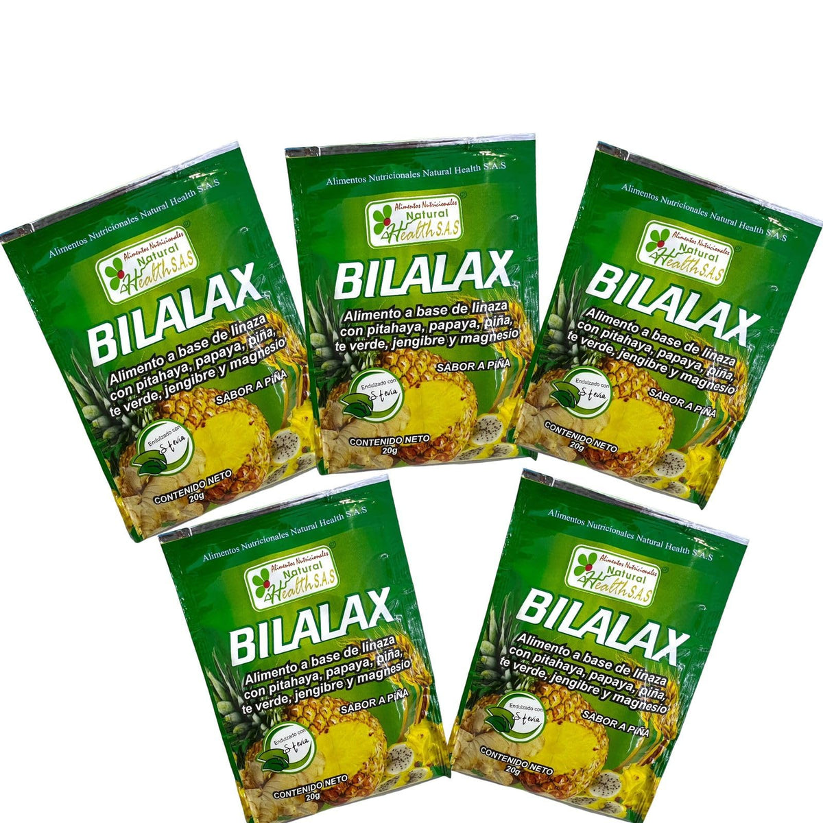 Natural medix Bilalax 5-day cleanse sachets for convenient detox support.