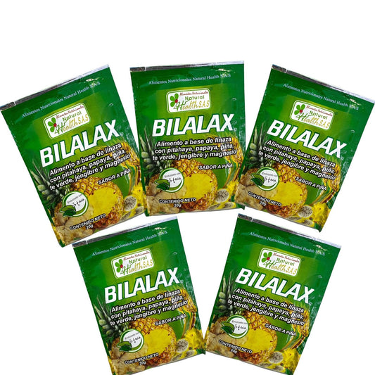 Natural medix Bilalax 5-day cleanse sachets for convenient detox support.