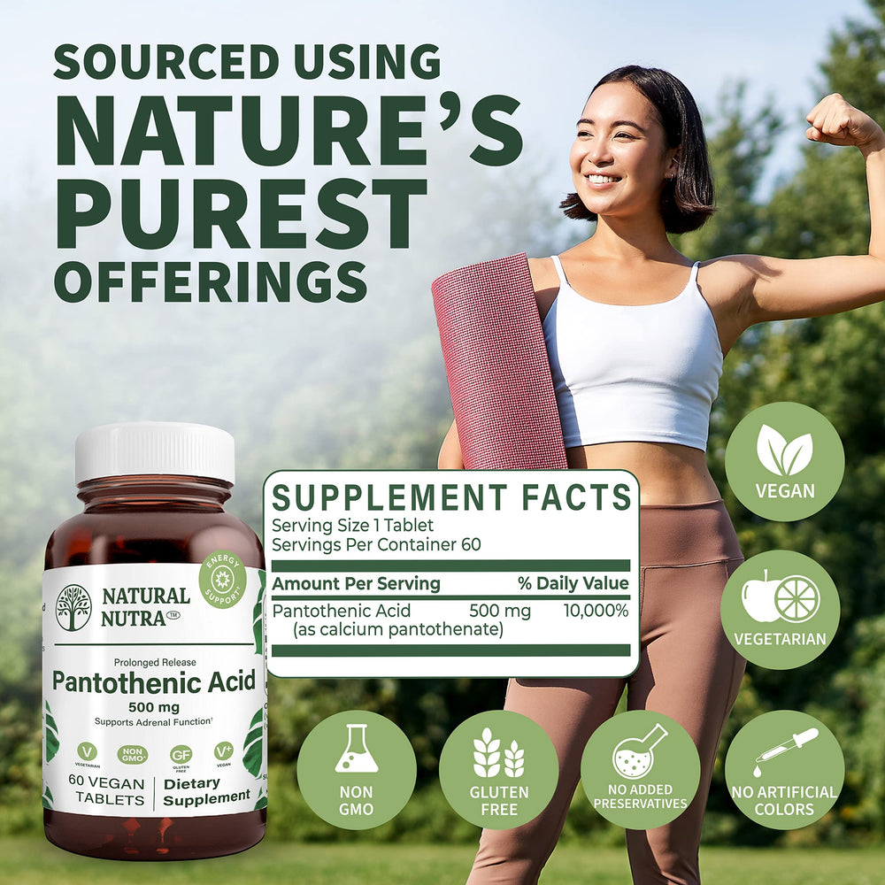 Natural Nutra BPA-free packaging supports safe storage.