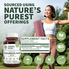Natural Nutra BPA-free packaging supports safe storage.