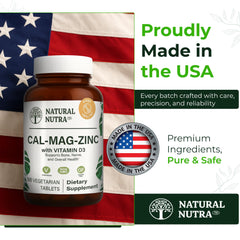 Natural Nutra CMZ immune-support graphic suggests daily resilience