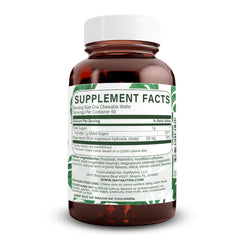 Natural Nutra creme-flavored magnesium wafers shown as a chewable daily supplement.
