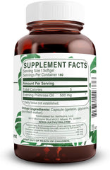 Natural Nutra Evening Primrose Oil softgels for daily skin and nerve health.