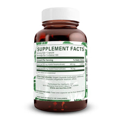 Natural Nutra No-Flush Niacin bottle label detail for informed choices.