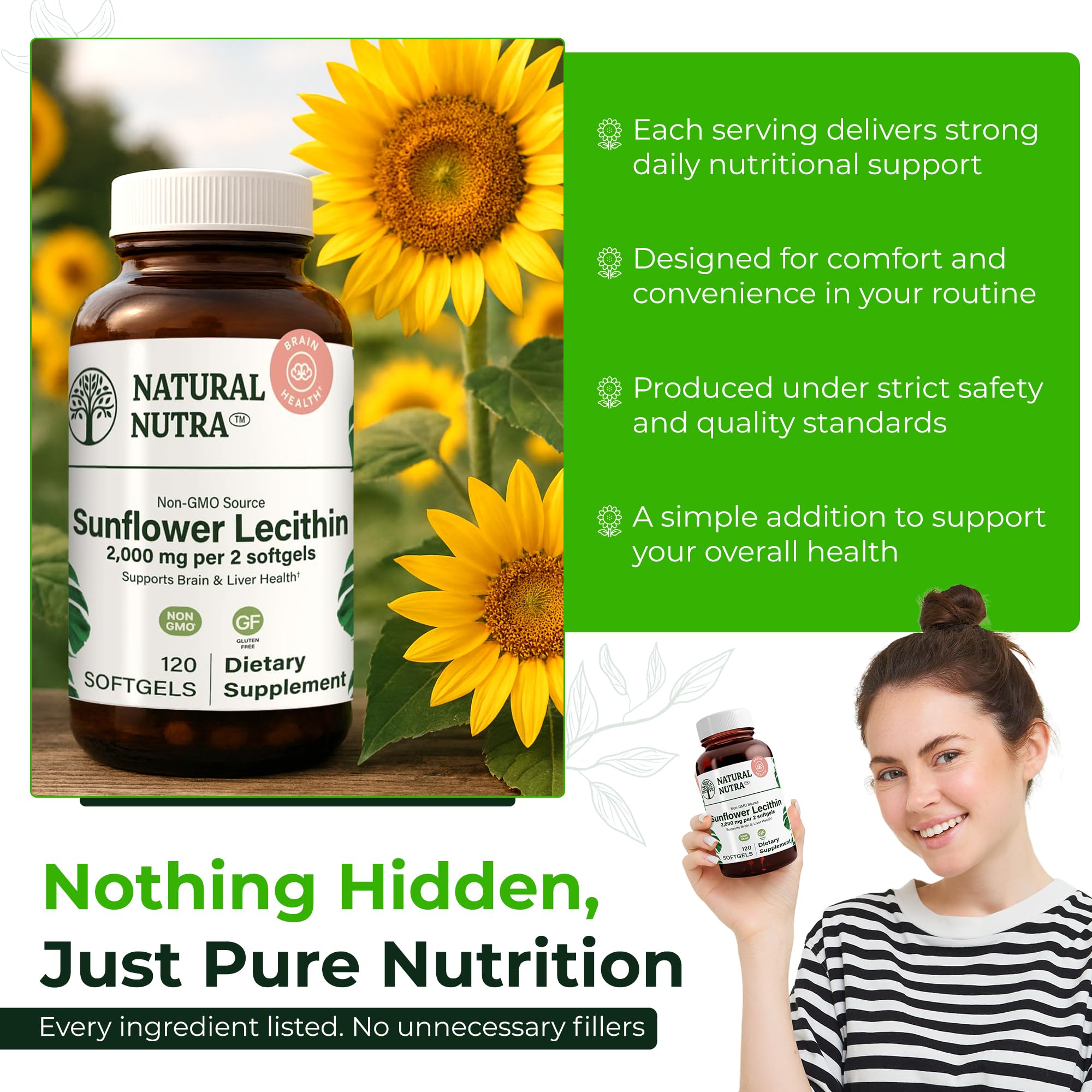 360 softgels per bottle emphasized by Natural Nutra packaging.