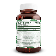 Natural Nutra vegan glucosamine capsules communicate convenient, plant-based cartilage support for joints.