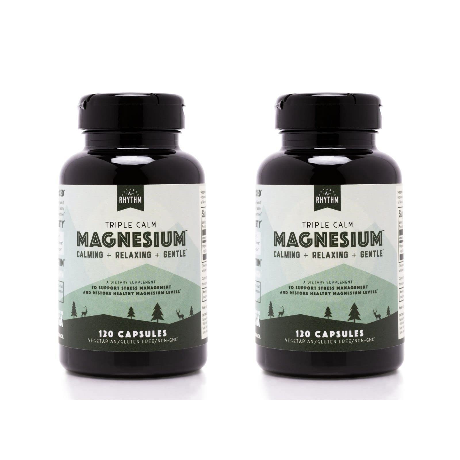 Label detail highlighting gluten-free, sugar-free, vegetarian benefits