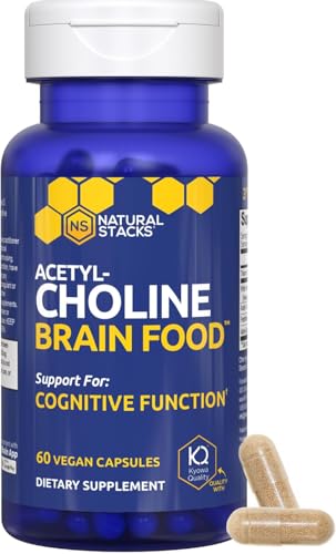 Natural Stacks Alpha GPC capsules for brain energy support