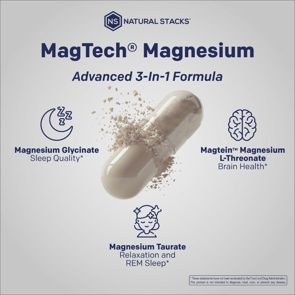 Natural Stacks MagTech open-label packaging emphasizing transparency.
