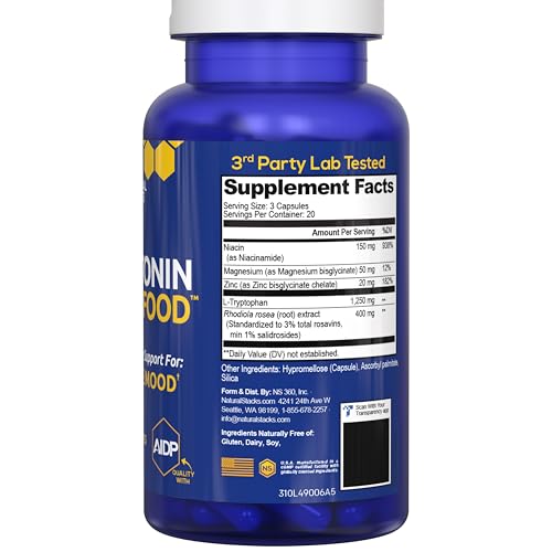 NATURAL STACKS 60-capsule bottle ready for a month
