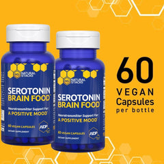 NATURAL STACKS Serotonin Brain Food on table for daily routine
