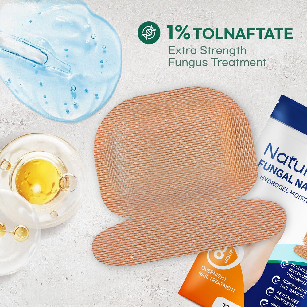 Natural Vine Hydrogel Moisture Formula provides gentle contact with affected nails