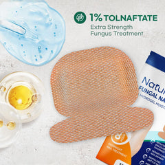 Natural Vine Hydrogel Moisture Formula provides gentle contact with affected nails