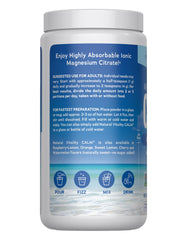 Natural Vitality CALM glass with fizz ready to sip for everyday calm.
