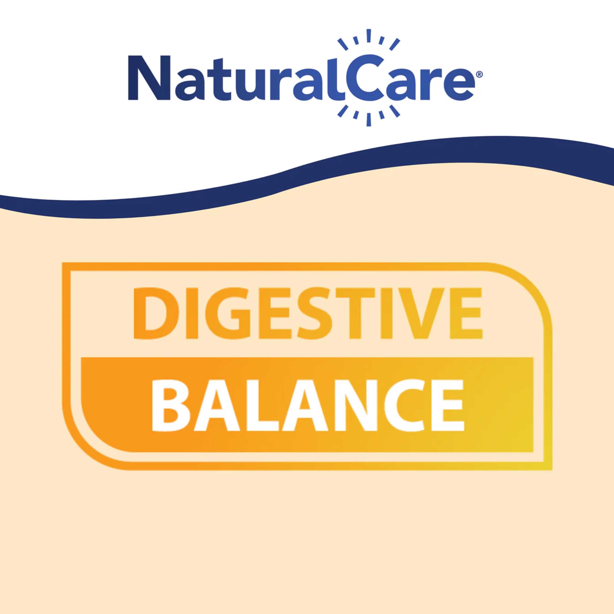 NaturalCare Buffer pH box interior with 60-count bottle emphasizes safe supplements.