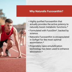 Vitamin E enriched Naturalis fucoxanthin bottle provides oxidation protection