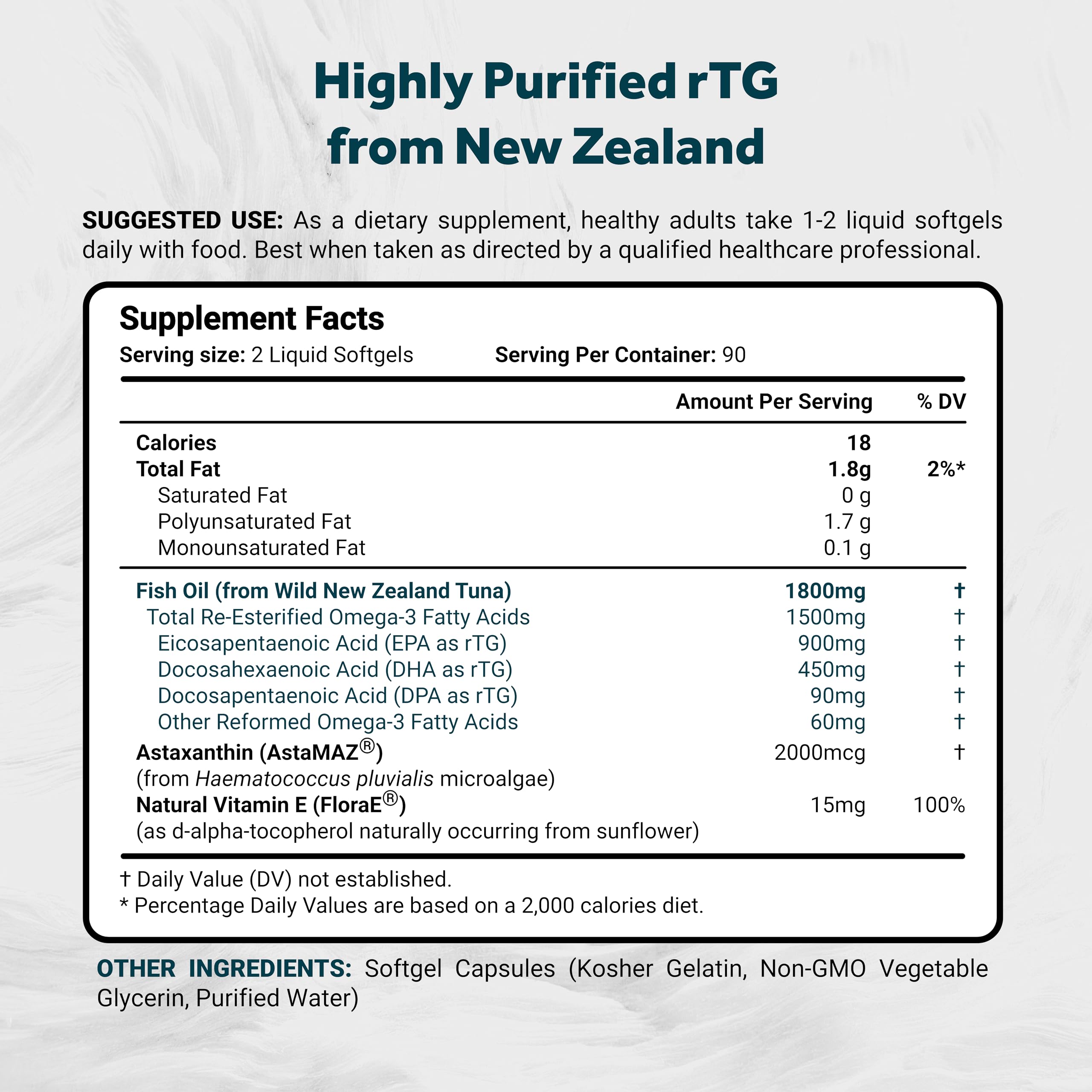 Naturalis Omega-3 softgels close-up for easy daily dosing