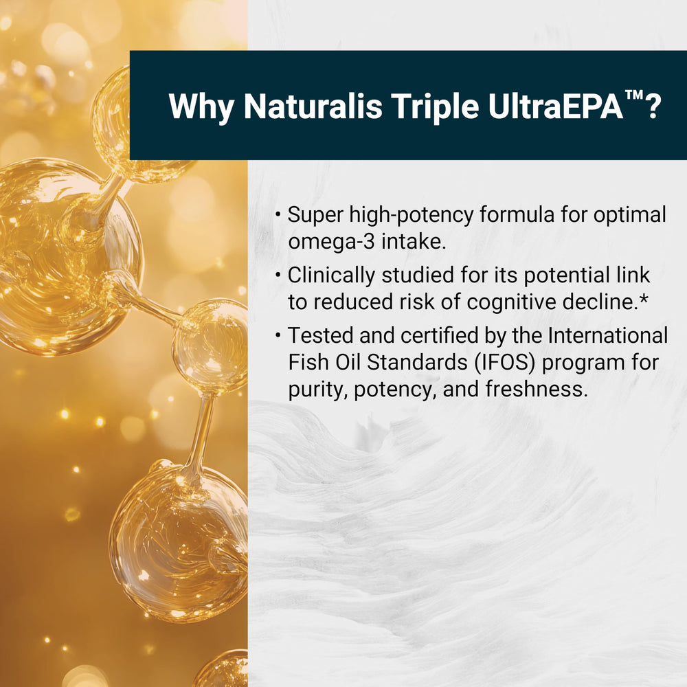 Naturalis IFOS certification seal—trusted purity and quality for peace of mind.