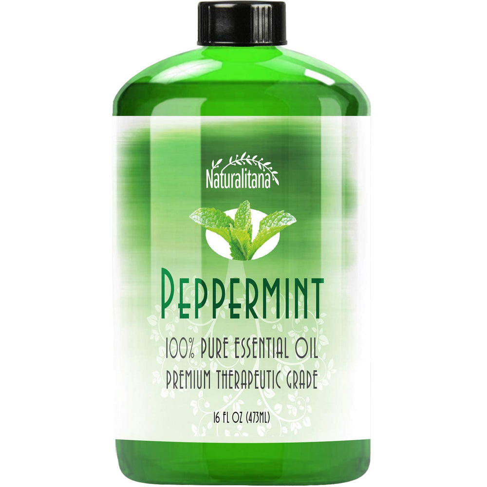 Naturalitana Peppermint oil diffuser in use, refreshing room aroma.