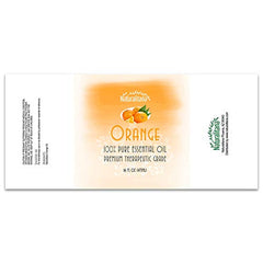 Naturalitana Sweet Orange essential oil for bath bombs adding bright citrus scent