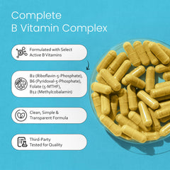 NaturaLife Labs Vitamin B-Complex GMP seal image signaling quality