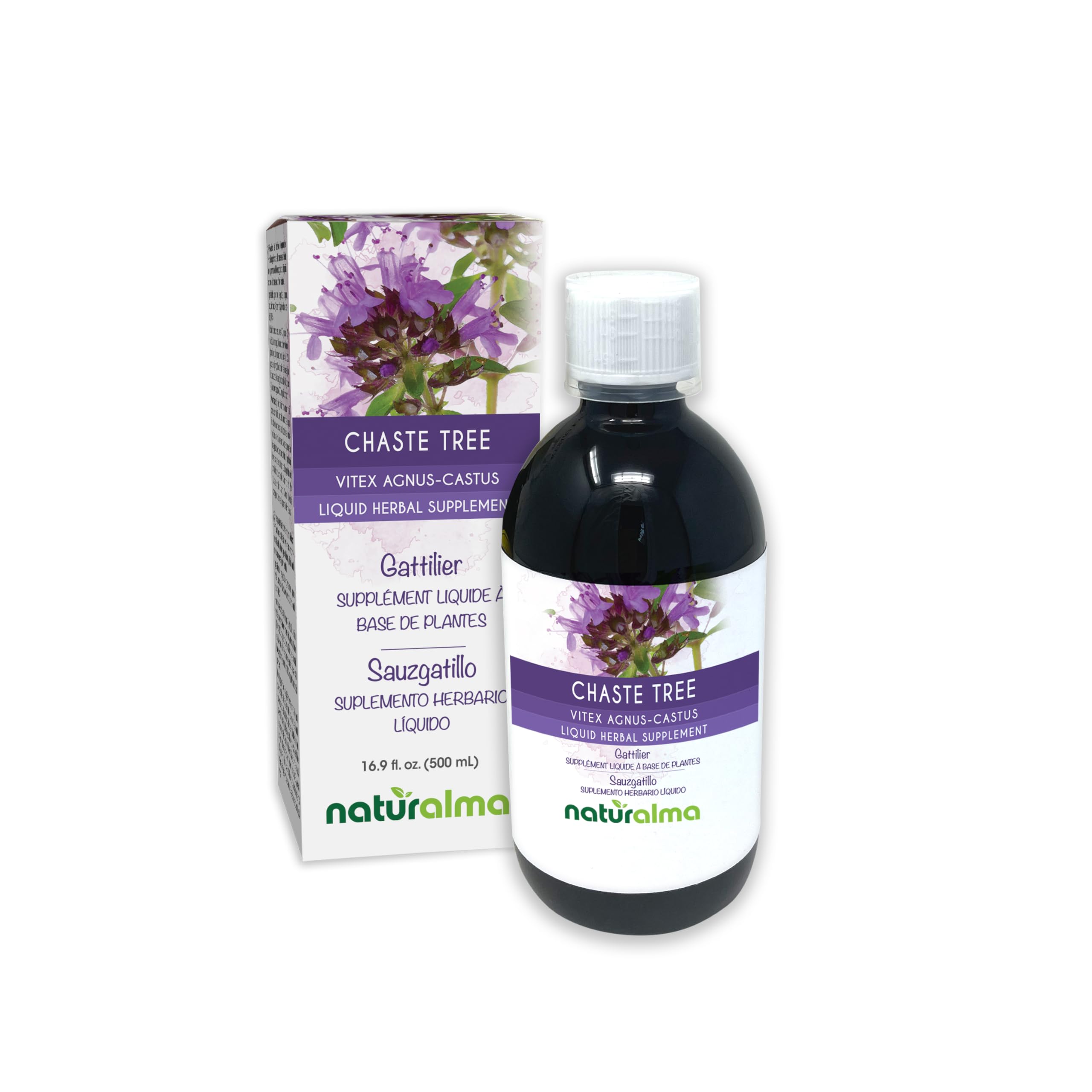 Naturalma chaste tree tincture bottle for everyday wellness support