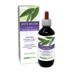 Naturalma White Willow Bark Tincture bottle with alcohol-free formula for daily use.