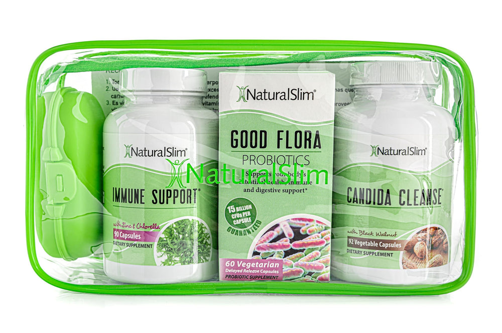 NaturalSlim 28-day regimen guide image offers clear daily steps