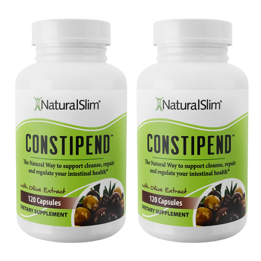 NaturalSlim Constipend bottle front view for gentle bowel support