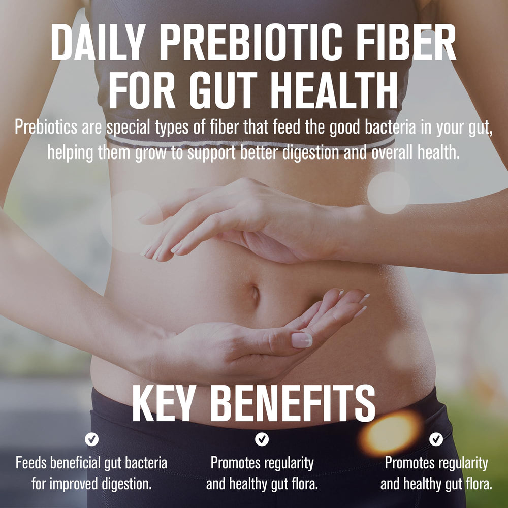 NaturalSlim digestive gut health benefits from prebiotics and fiber in a hydration routine.