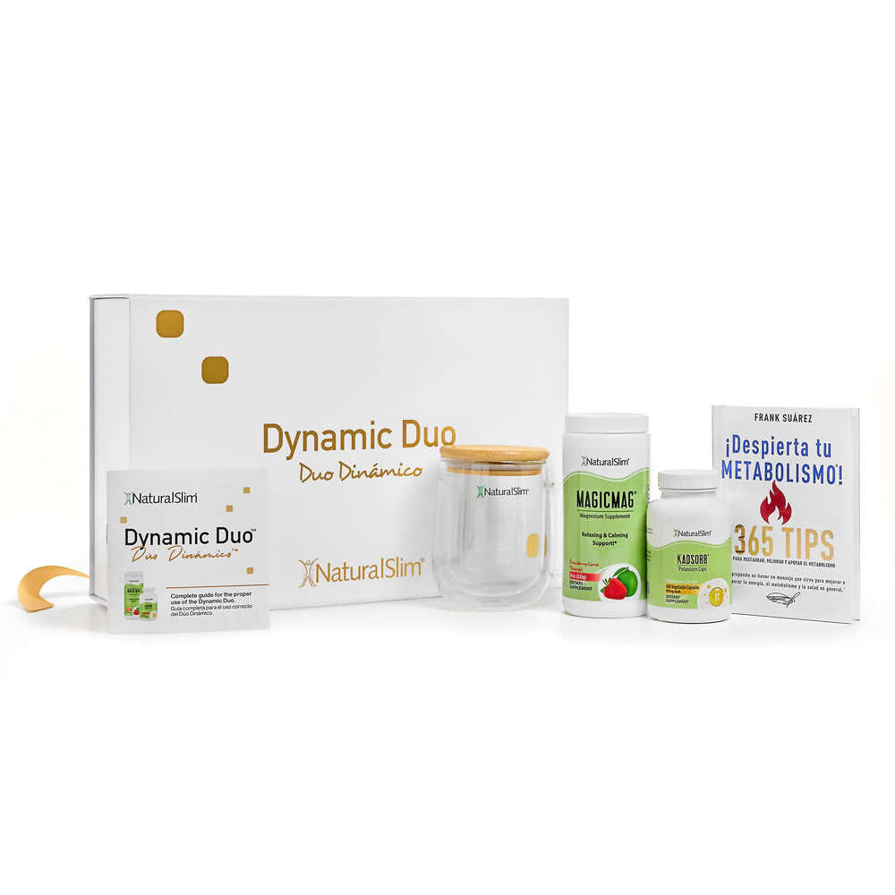 NaturalSlim dynamic duo gift set packaging, premium presentation ideal for gifting.