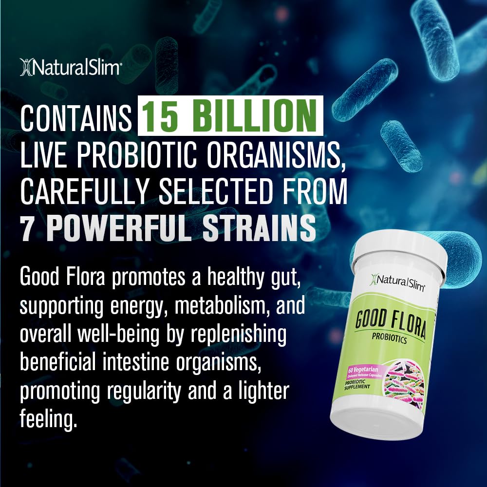 NaturalSlim Good Flora shelf-life highlight emphasizing freshness.