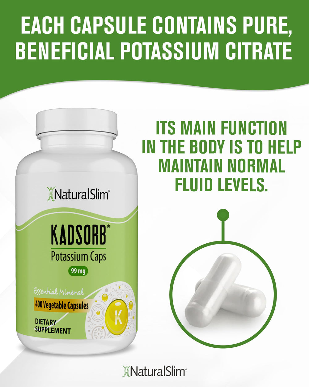 NaturalSlim Kadsorb in use scene suggesting daily routine with electrolytes during activity