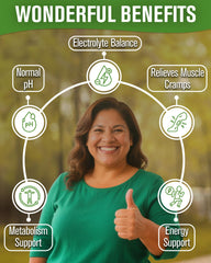 NaturalSlim Kadsorb label detail reveals clean ingredients and potassium support